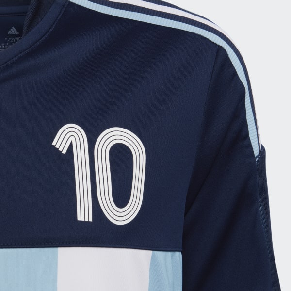 Niebieski Messi Tiro Number 10 Training Jersey VZ838