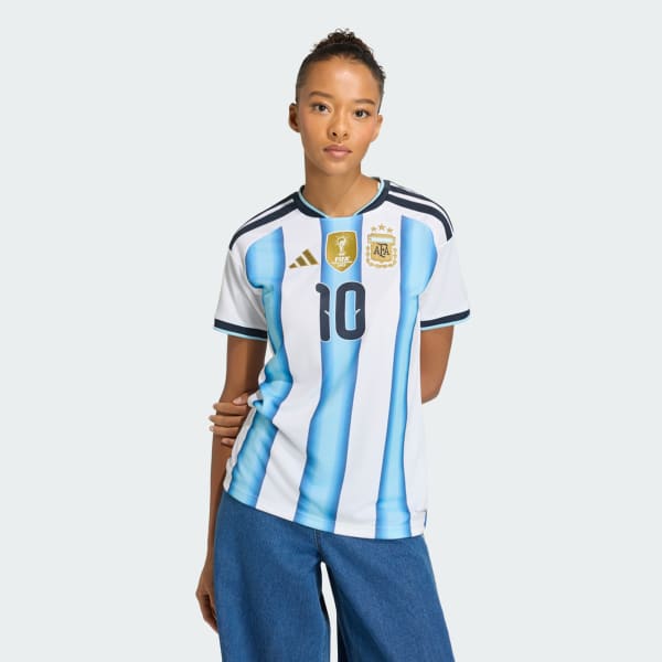 Blanco Camiseta Titular de la Selección Argentina 26
