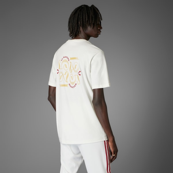 Λευκό FC Bayern Anniversary Tee
