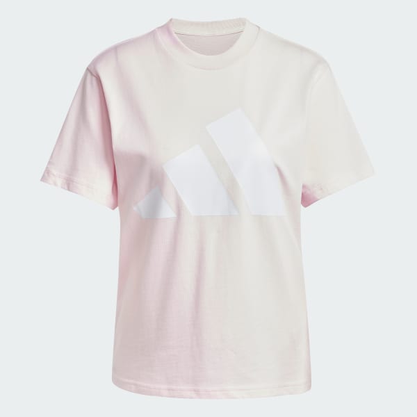 Ροζ Essentials Big Logo Cotton Tee
