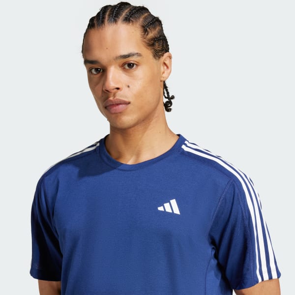 Own the Run 3 Streifen T Shirt