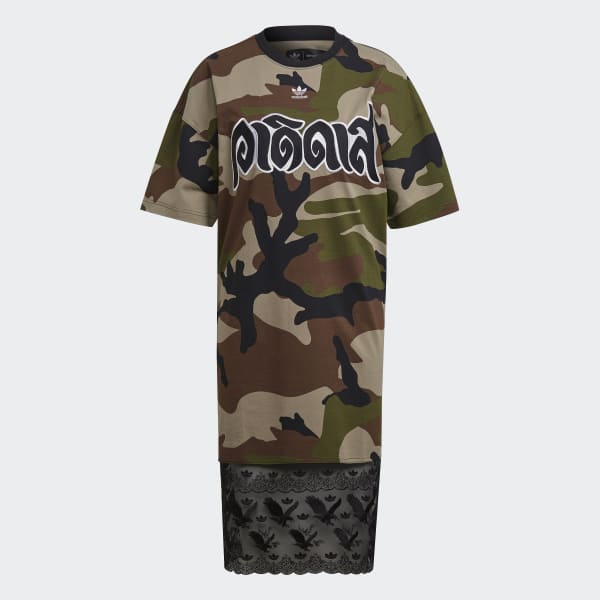 Adidas dress multicolor on sale