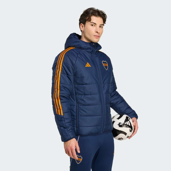 Azul Campera de Invierno Boca Juniors Tiro 25