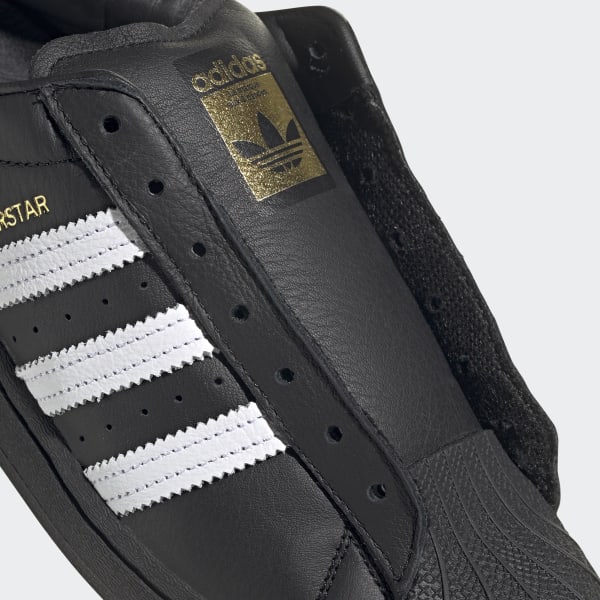 Tenis superstar sin jaring cordones mujer