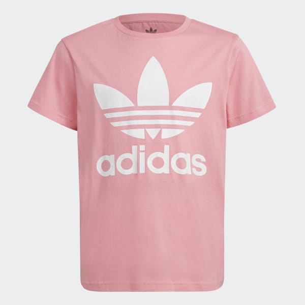 verstoring Emigreren Eik adidas Trefoil T-Shirt - Pink | adidas UK