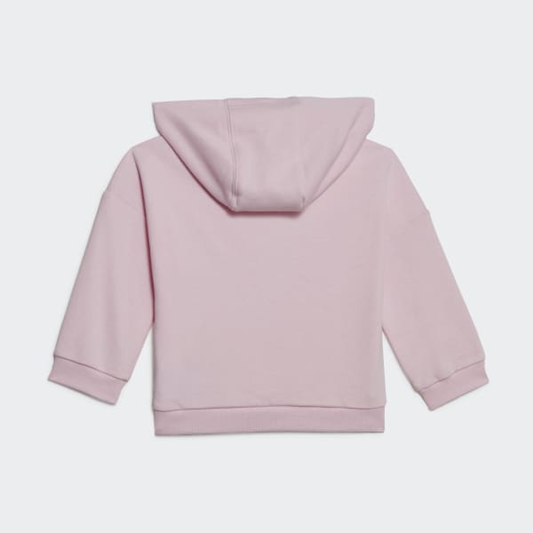 roze Hooded Fleece Trainingspak