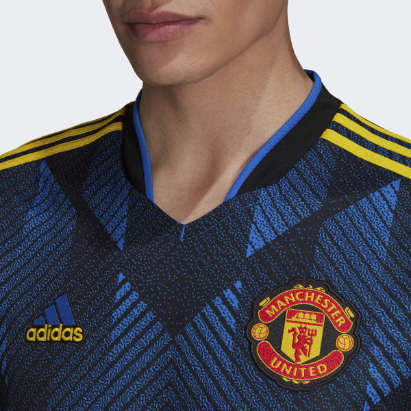 adidas Manchester United 21/22 Third Jersey - Blue | adidas UK