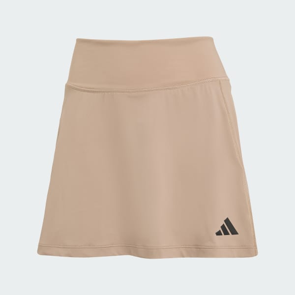 Marrom Shorts-Saia Optime Com Shorts Biker Integrado