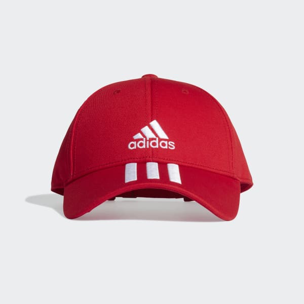 red adidas baseball cap