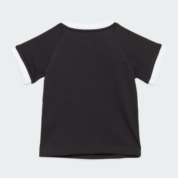 Black Adicolor 3-Stripes Tee Kids