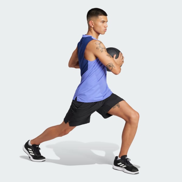 Đen Quần Short Gym+