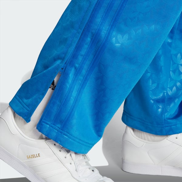 Blue Monogram Jacquard Classic Track Pants - GBNY