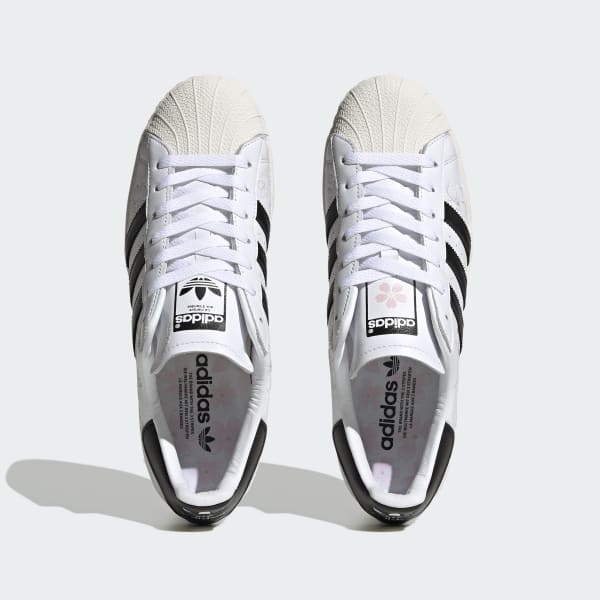 White Superstar Hanami Shoes
