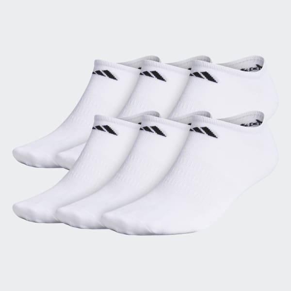 adidas Men's Superlite No-Show Socks 6 Pairs - White | EW9781 | adidas US