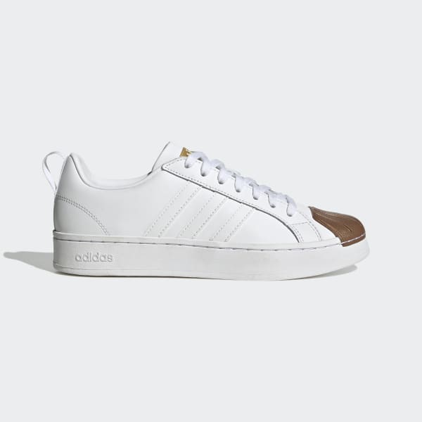 Adidas rose gold cloudfoam hot sale