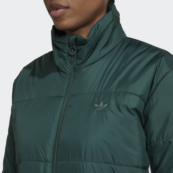 zelená Bunda Short Puffer ZG542