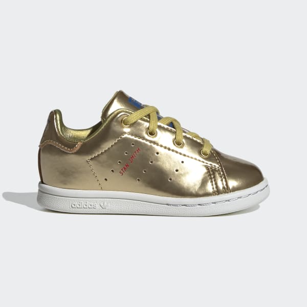 adidas stan smith gold metallic