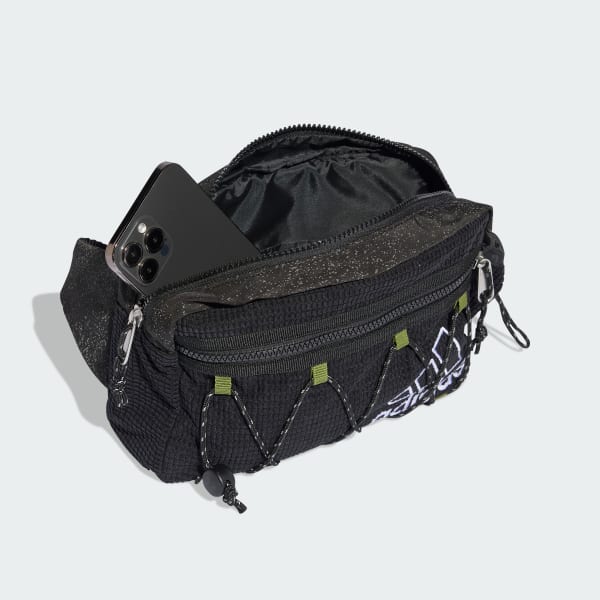 Svart waist bag