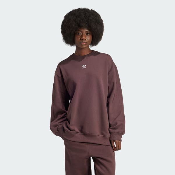 Oversized adidas sweatshirt womens sales