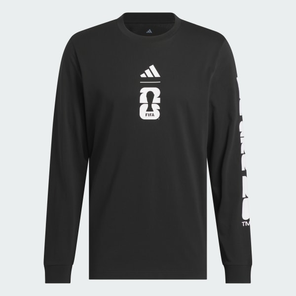 Negro PLAYERA COPA MUNDIAL DE LA FIFA 26™ MANGA LARGA OMB