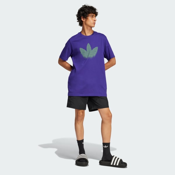 Purple Skeleton Trefoil Tee