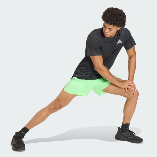 ブラック adi365 ブリーズ ランニング Tシャツ