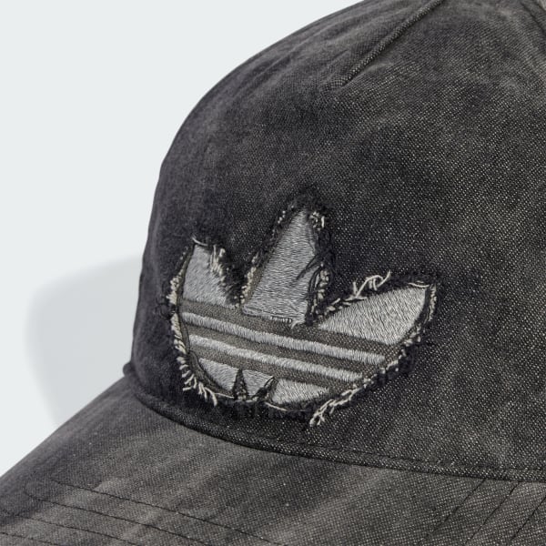 Negro Gorra de béisbol lavada
