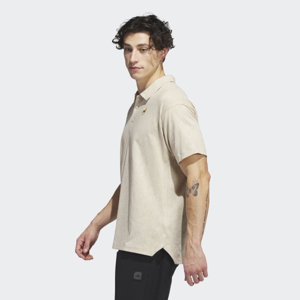 Beige Adicross x Burning Cart Layer Golf Polo Shirt (Gender Neutral)