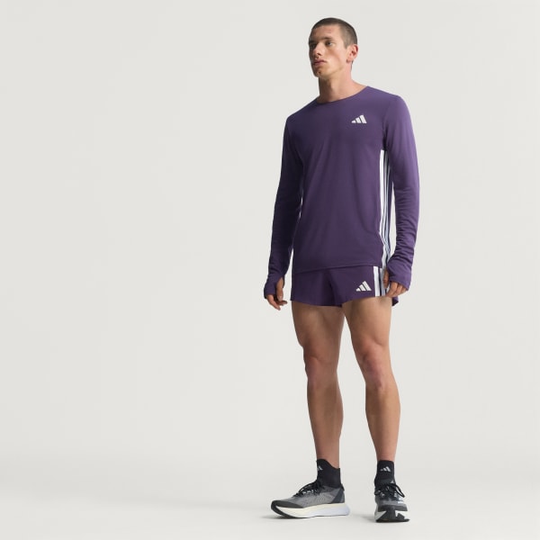 Lilla Adizero Running Long Sleeve T-shirt