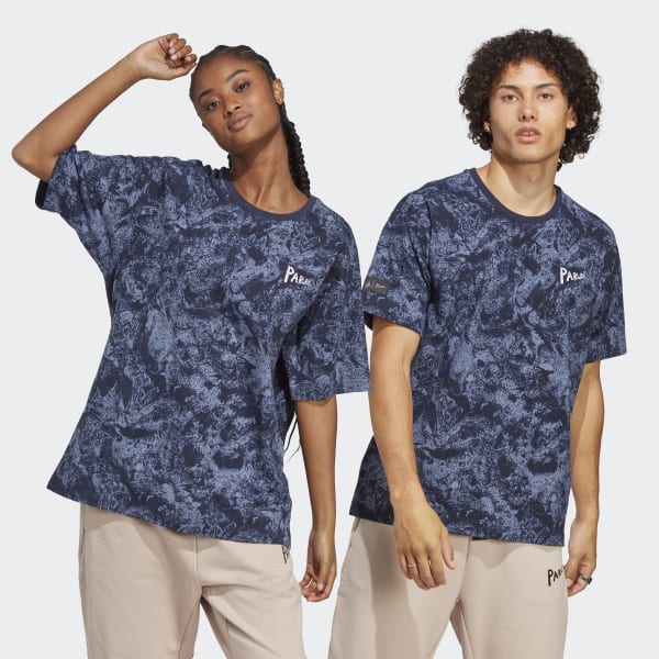 Lila adidas x Parley T-Shirt – Genderneutral