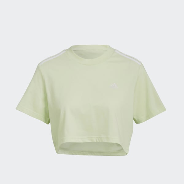 Green Hyperglam Cropped Tee TQ706