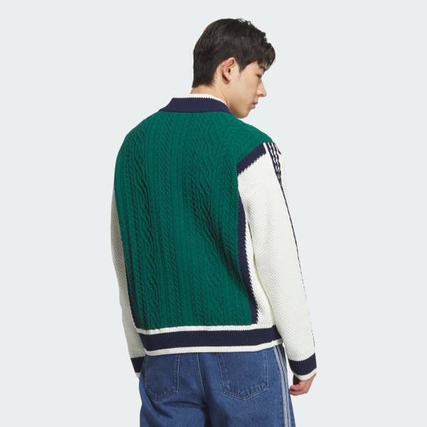 Green 레트로 리믹스 가디건(젠더 뉴트럴)