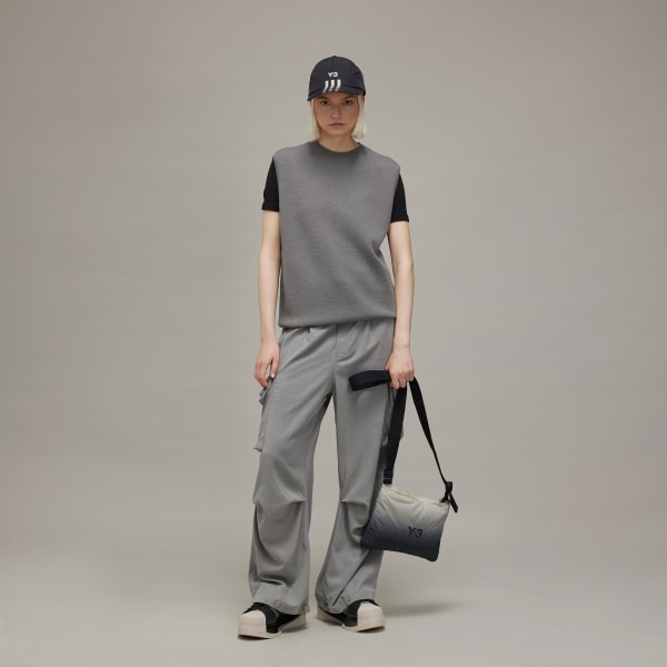 gris Pantalon cargo sergé délavé Y-3