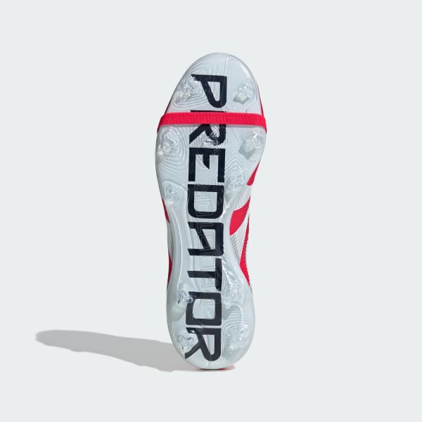 Red Predator Pro Fold-Over Tongue Firm Ground Boots
