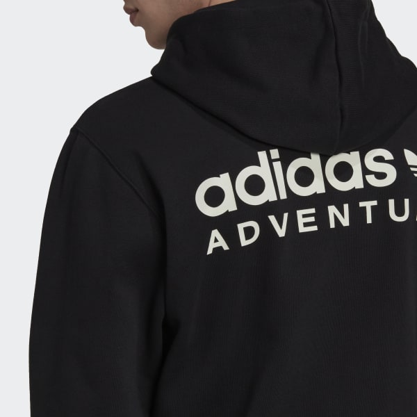 Svart adidas Adventure Hoodie CO468