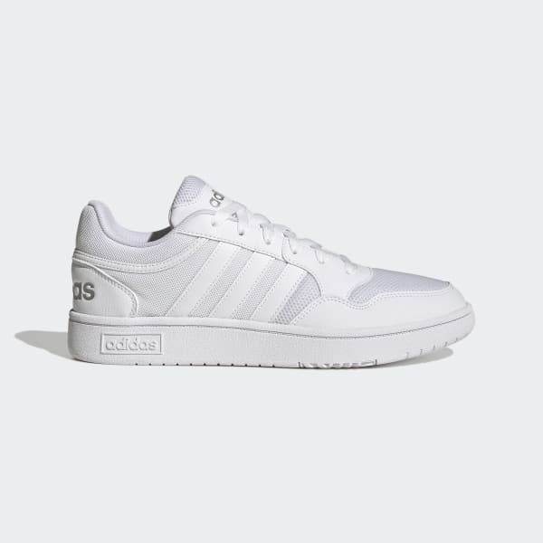 Hoops 3.0 Summer Shoes - White adidas