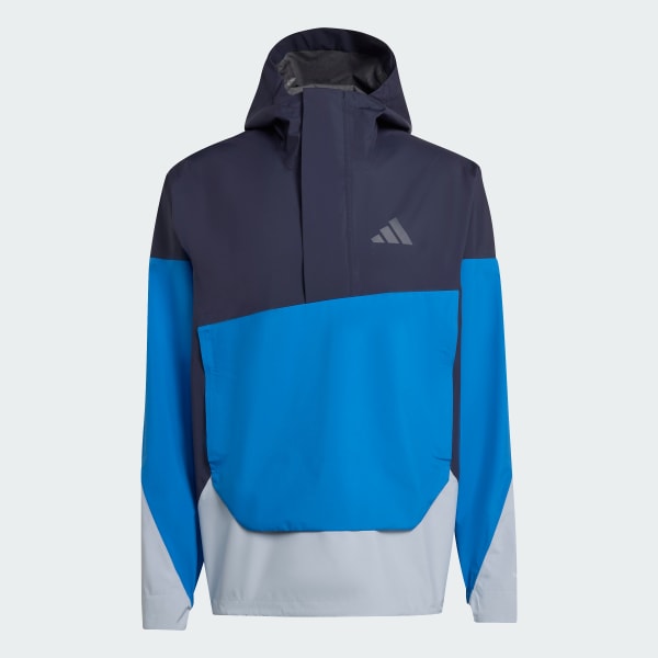 Blauw Terrex Xploric 2.5 Layer CLIMAPROOF Anorak