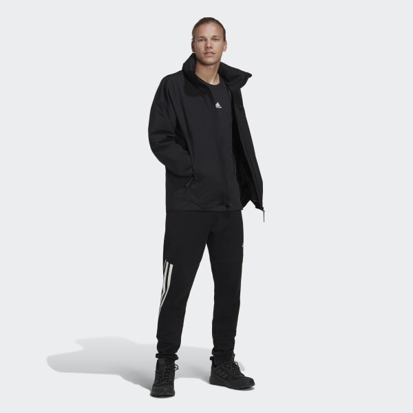 Black adidas Traveer RAIN.RDY Jacket (Gender Neutral) | adidas UK