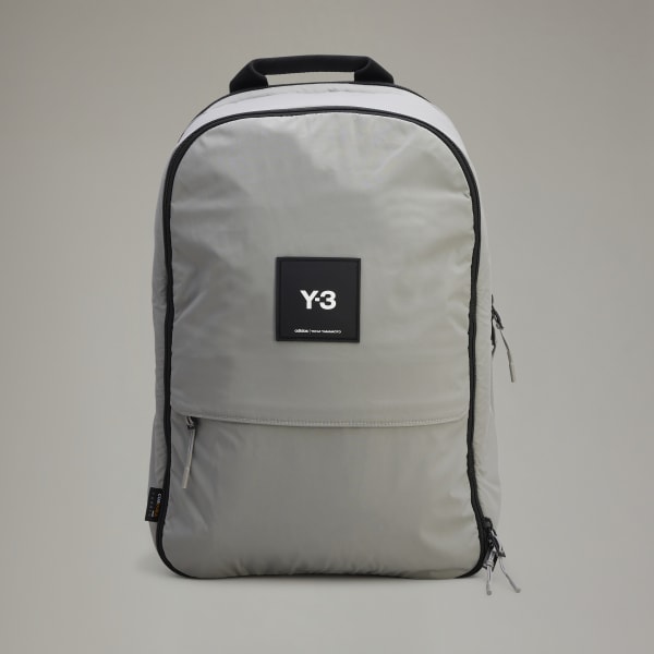 Grey Y-3 Tech Backpack ZB145