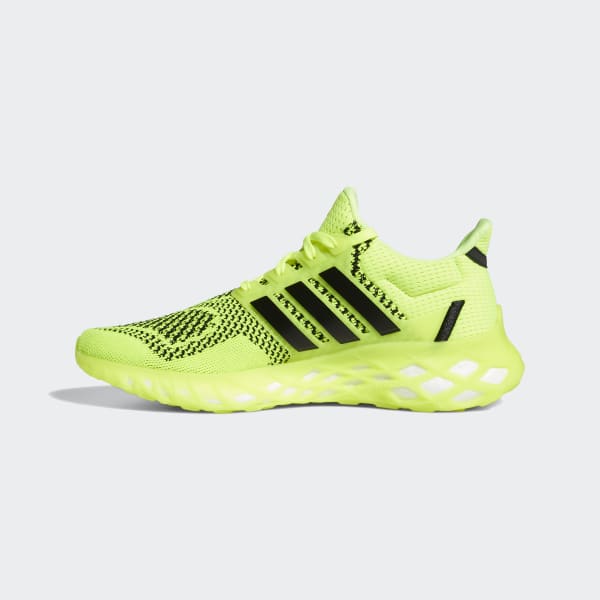 Yellow Ultraboost Web DNA Shoes LEP77