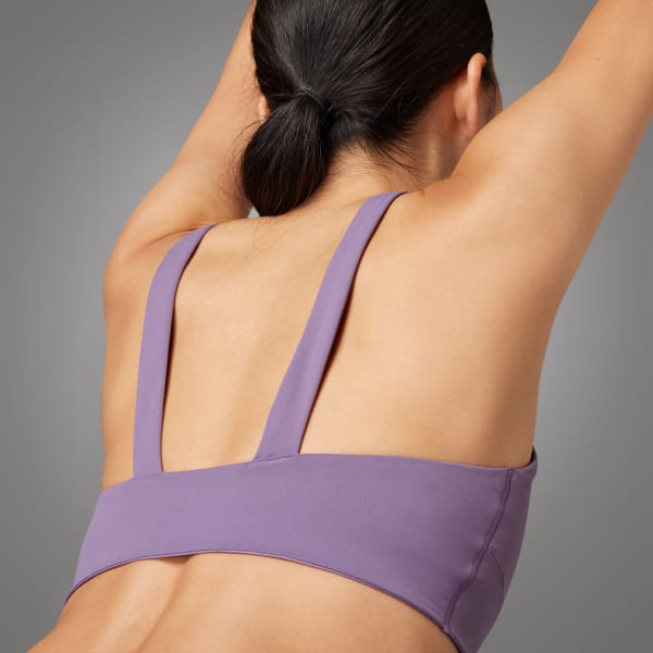 Purple CoreFlow Luxe Studio Medium-Support Bra