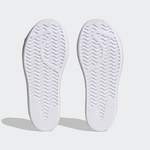 White Adifom Superstar Shoes