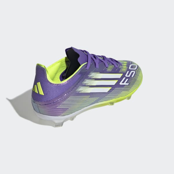 adidas F50 Elite Firm Ground Cleats Kids - Purple | Free
