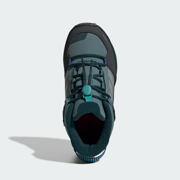 Yesil Terrex Ax4r Mid CLIMAWARM+ Çocuk Yürüyüş Ayakkabısı