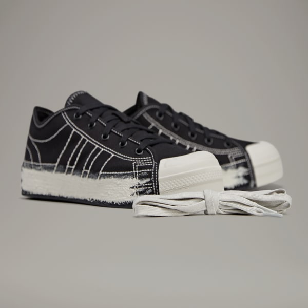 Y-3 | NIZZA LO BLACK/BLACK/TALC JQ2448 スニーカー adidas Y-3 Nizza Lo Black Talc Men's - JQ2448 - US