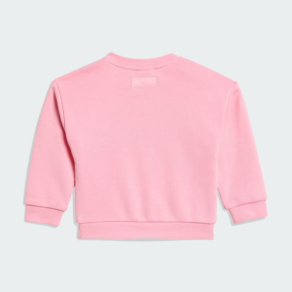 Rosa CONJUNTO DE TOP DE CUELLO REDONDO adidas DISNEY