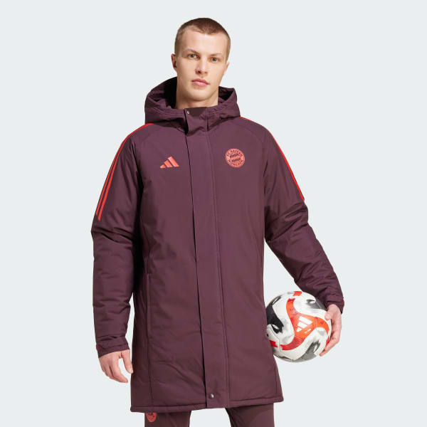 Bordeaux Parka Tiro 24 Stadium FC Bayern München