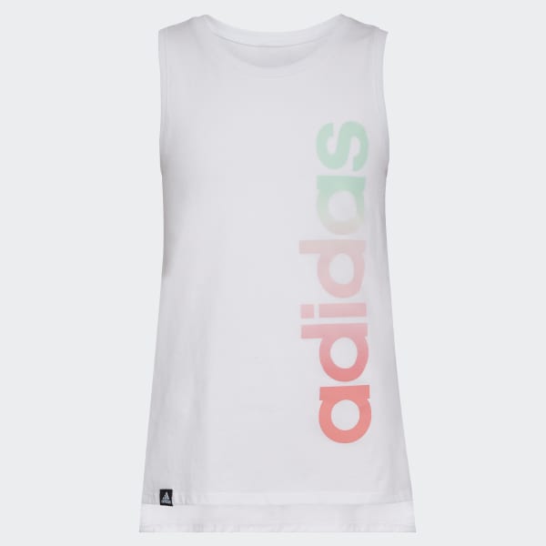 adidas Muscle Tank Top White Kids Lifestyle adidas US