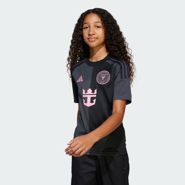 Negro Polera Visitante Messi Inter Miami CF 25/26 Infantil