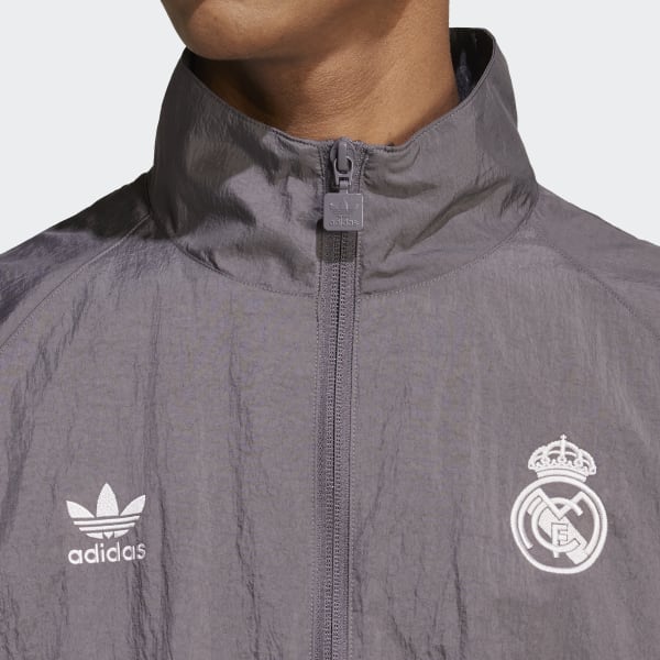 adidas Real Madrid Originals Track Top - Brown | adidas India